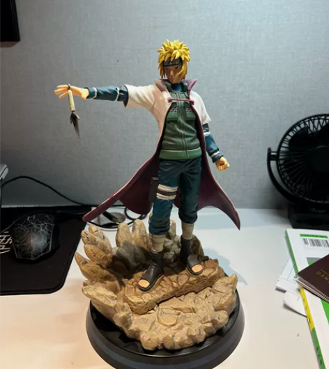 火影忍者手办，波风水门 感兴趣的话点“我想...