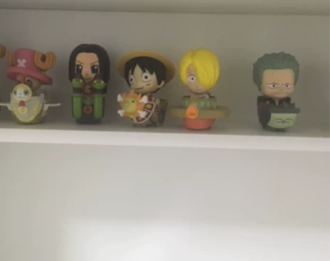 海贼王全套玩偶 老公非常喜欢，麦当劳套餐加...