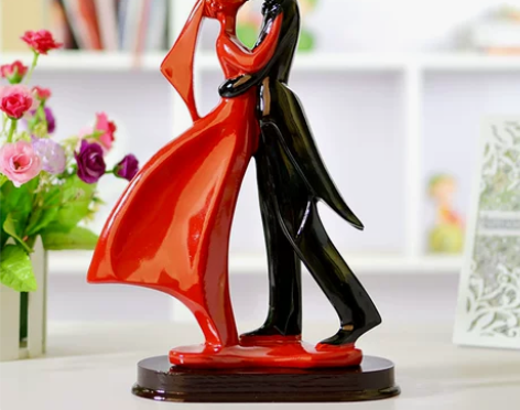 【倾世之吻】创意家居装饰品 新房摆件 个性...