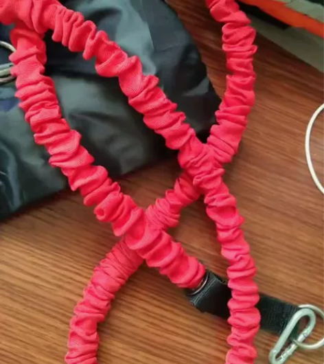 扩胸拉力器男练肩拉伸绳健身器械家用臂力训练...