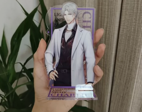 光夜查理苏西湖立牌 无原袋 有背卡 划痕非...