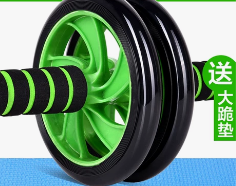 健腹轮男士健身器材家用静音卷腹轮滚轮运动器...