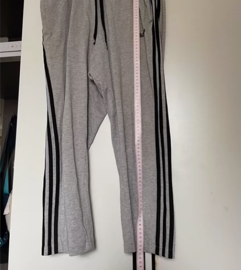 阿迪九分裤 改短过 感兴趣的话点“我想要”...