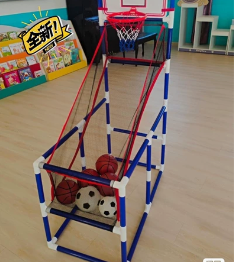 全新 儿童大号篮球框投篮机室内家用投篮架户...