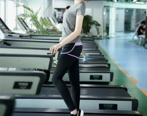 假两件瑜伽跑步健身裤女运动休闲长裤暴汗收腹...