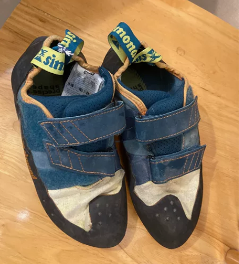 迪卡侬simond攀岩鞋，41码，买来爬过...