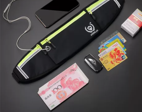 运动腰包男女多功能跑步手机包户外健身装备防...