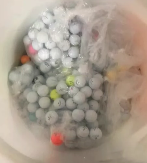 高尔夫杂球50颗二手高尔夫球，适合新手练球...