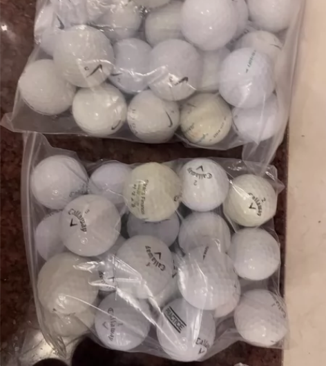 二手高尔夫球 一包20个45元 包邮￥45...