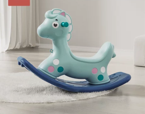 澳乐摇摇马儿童婴幼儿小木马滑行两用1-2岁...