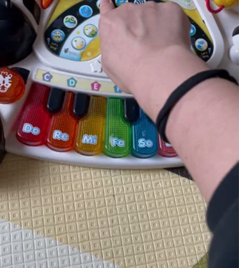 59包邮[火]伟易达斑马琴，早教玩具，儿子...