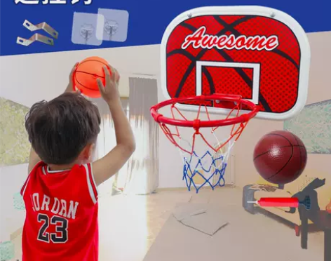 摸高神器儿童玩具投篮筐挂式篮球板儿童篮球板...