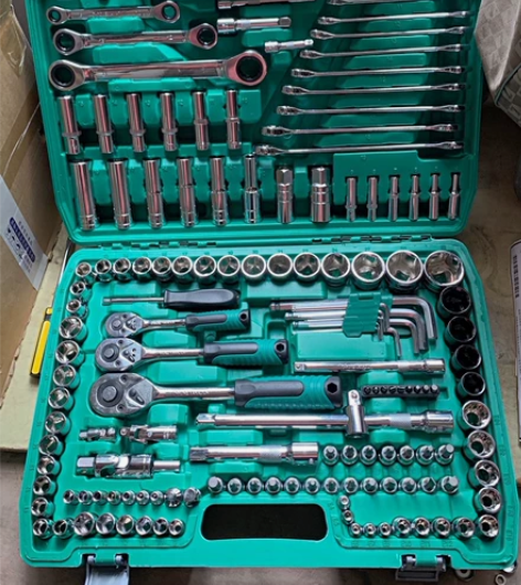 全新【剩2套】150件汽修工具套装汽车维修...