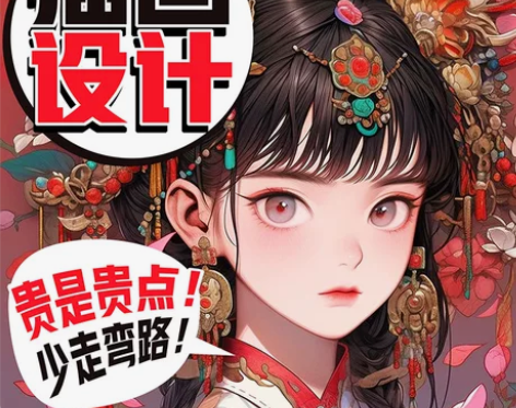 插画设计手绘代画原创国潮国风包装商业绘画文...