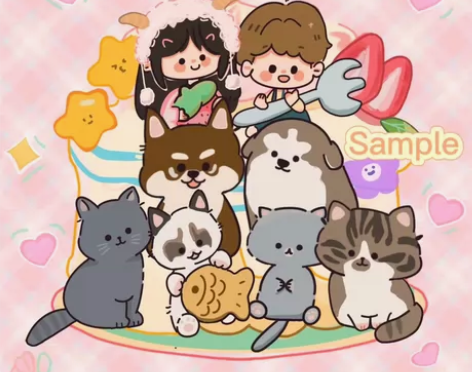 【Q版宠物约稿9.8r宠物动物头像约稿定制...