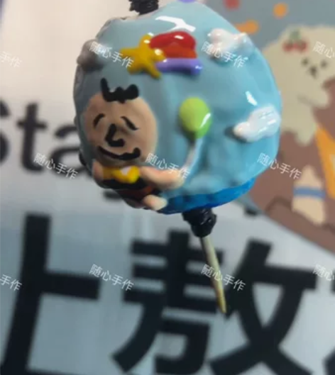 小故事鹅卵石手绘珠，招财进宝拉布布、巴斯拉...