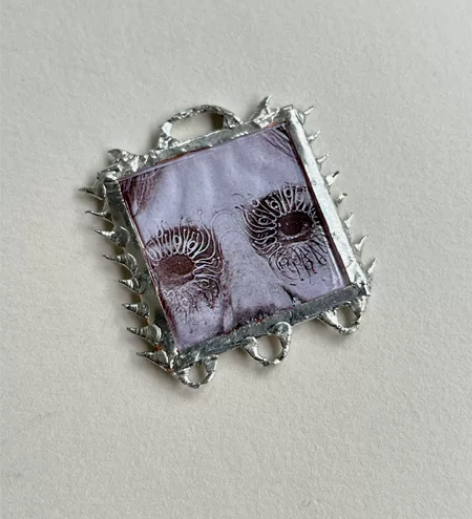 /凝视 手作首饰，中古风格，项链挂件自己手...