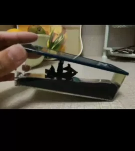 游轮流体漂流瓶泰坦尼克号桌面装饰摆件毕业礼...