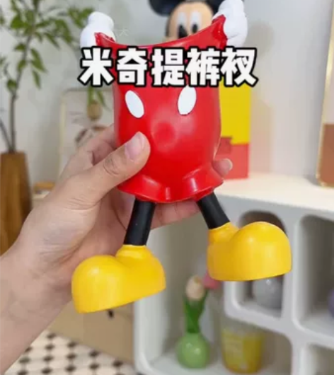 网红爆款米奇手套笔筒学生高颜值可爱卡通动漫...