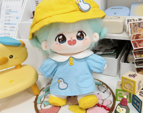 10cm娃衣海星体公仔玩偶着替换装幼稚园1...