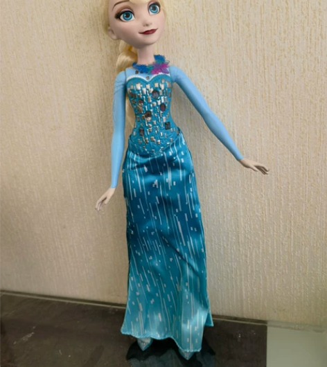 正版爱莎公主娃娃迪斯尼芭比娃头散货收藏 这...