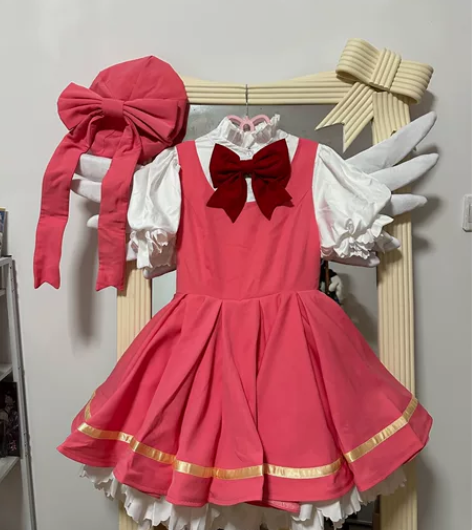 (直出)火花动漫 小樱cos红白战斗服 s...