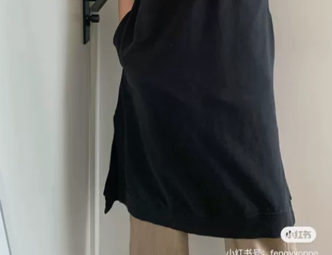 French Terry女士无袖连衣裙，轻...