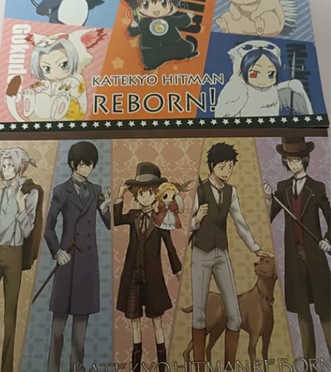 家庭教师REBORN 星河动漫 赠品明信片...
