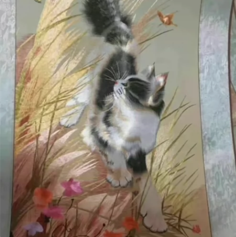 苏州刺绣，苏绣，装饰画，玄关画，书房挂画，...