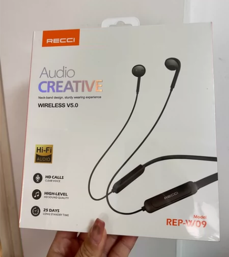 全新 Recci锐思无线运动蓝牙耳机跑步挂...