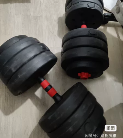哑铃40斤一个 60元两个 自提不寄 高新...