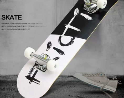 滑板初学者成年入门板成人男女生青少年儿童刷街四轮双翘短板滑板...