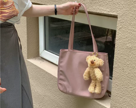 osun 轻便防水尼龙牛津布单肩包 时尚简...