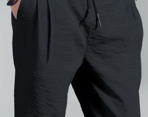 【狂欢价】夏季男士九分裤超薄裤子男运动休闲...