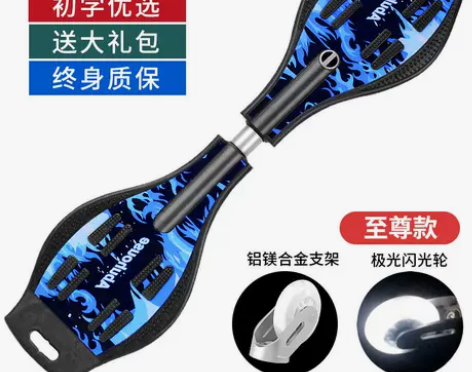 滑板初学者游龙板二两轮2双轮儿童6-8岁以...