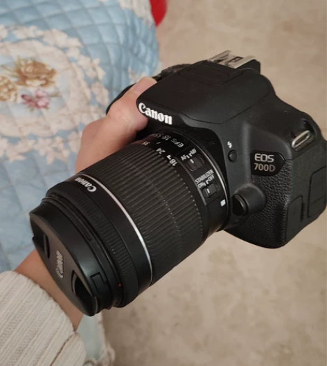 佳能700D 一直吃灰 带18-55头 一...