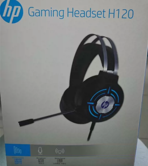 HP惠普H160电脑耳机头戴式有线游戏电竞...