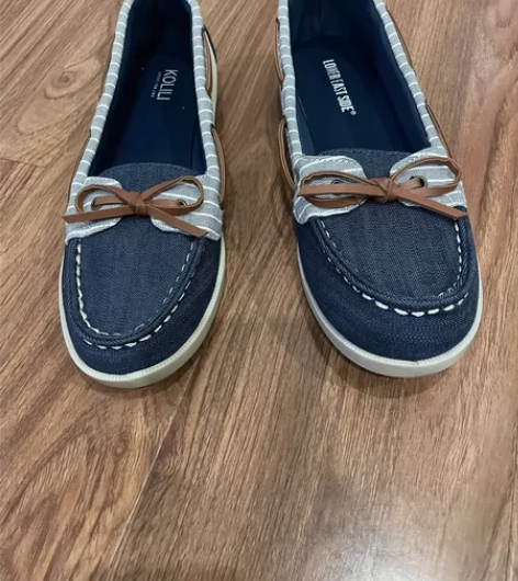 舒适软底平跟豆豆鞋小蝴蝶结休闲单鞋低帮鞋大...