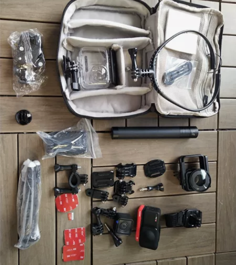 Insta360 one r全景运动相机，...