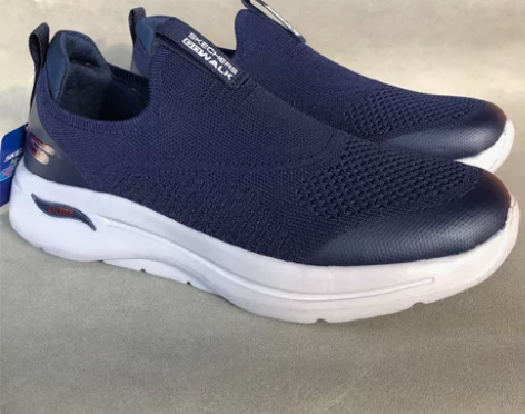 SK斯凯家男士休闲鞋 春秋季一脚蹬厚底健步鞋 轻便透气运动鞋...