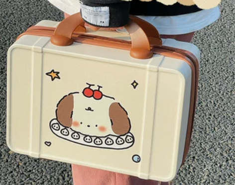 14寸手提箱化妆箱化妆包学生旅行箱新款20...