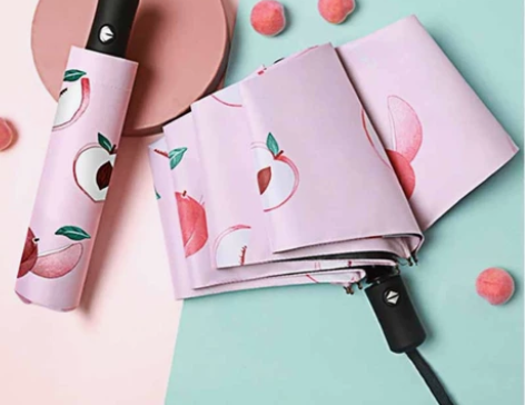 全新自动晴雨伞  全自动黑胶  防晒防紫外...