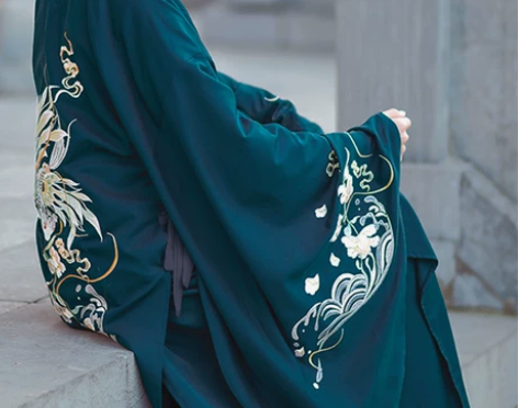 如梦霓裳汉服男士明制道袍山海经暮兮原创绣花...