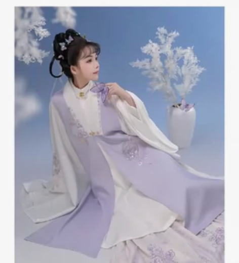 ?曲阑珊 观其赋原创汉服斗篷女长款加绒 ...