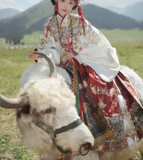 九耀金枝云肩 感兴趣的话点“我想要”和我私...