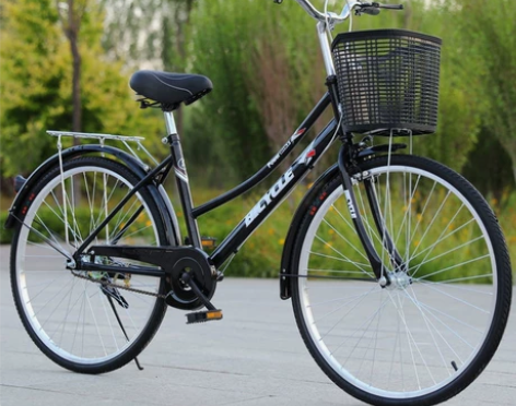 （低价包邮）永久牌自行车女式成年轻便普通成...