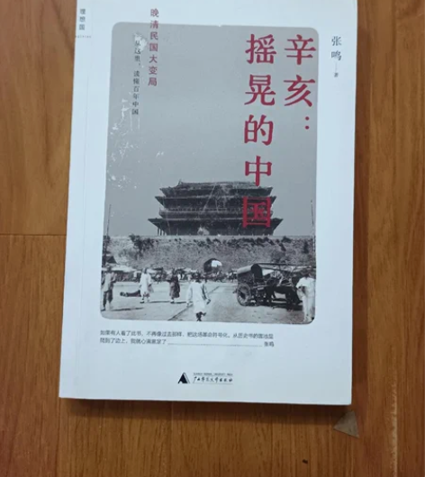 正版二手辛亥：摇晃的中国张鸣广西师范大学出...