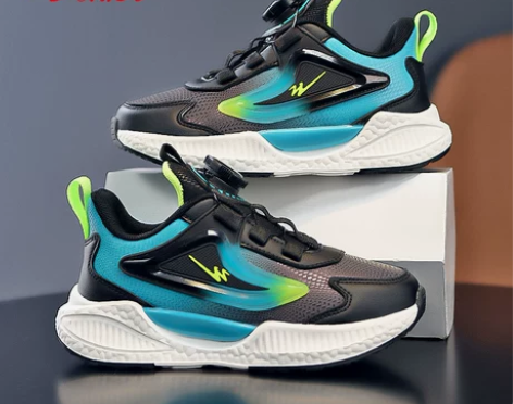 【新风尚价】双星男童运动鞋皮面2023新款...