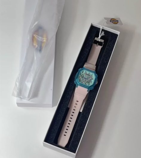 Dickies手表女正品学生潮流镂空撞色运...