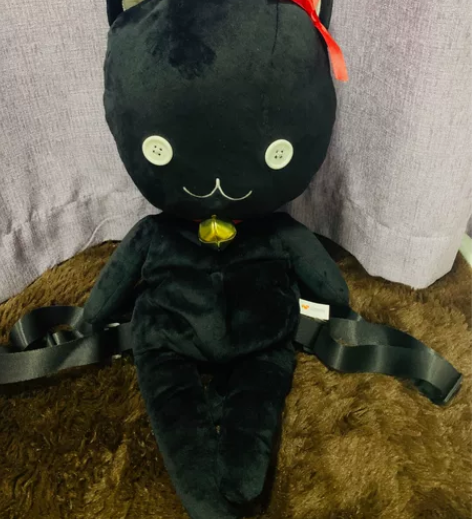 RO 仙境传说 黑猫背包 可塞手机 官方品...